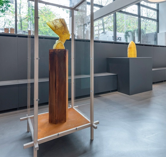 فنان يستخدم 60 ألف نحلة لصنع منحوتة ساحرة للملكة المصرية نفرتيتي صورة رقم 8