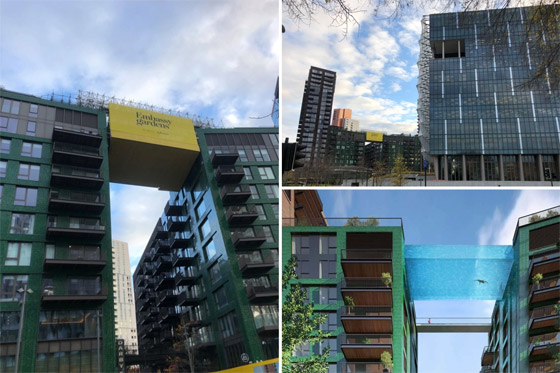 لندن على موعد مع افتتاح أول مسبح معلق شفاف بالعالم على ارتفاع 35 مترا صورة رقم 6