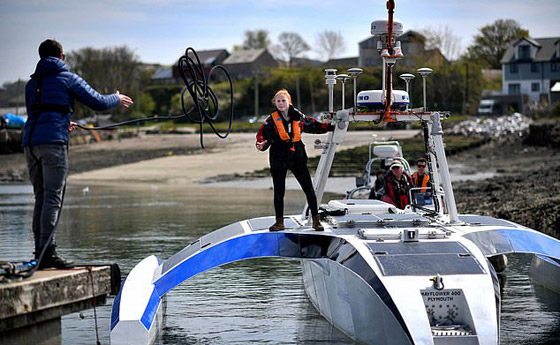 أول قارب ذكي بدون قبطان.. يستعد لعبور المحيط الأطلسي، وهذه مهامه صورة رقم 4