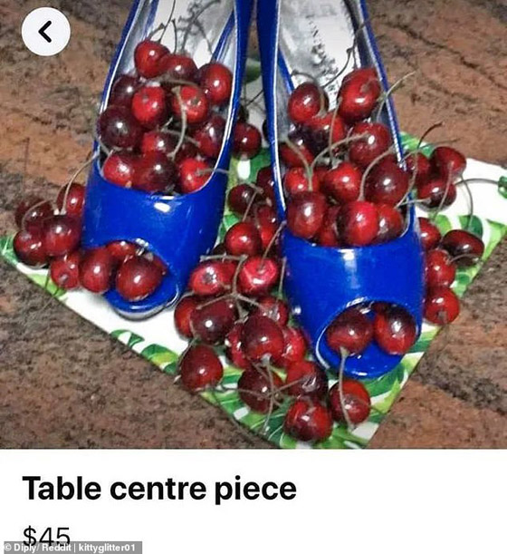 صور اغرب اشياء عرضت للبيع على الانترنت، منها توابيت مستعملة وأحذية لتزيين المائدة! صورة رقم 3