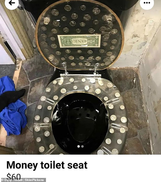 صور اغرب اشياء عرضت للبيع على الانترنت، منها توابيت مستعملة وأحذية لتزيين المائدة! صورة رقم 5