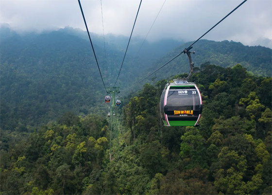 بالصور: إليكم أطول 10 تلفريكات في العالم لتجربة غنية بالمشاهد الساحرة صورة رقم 3