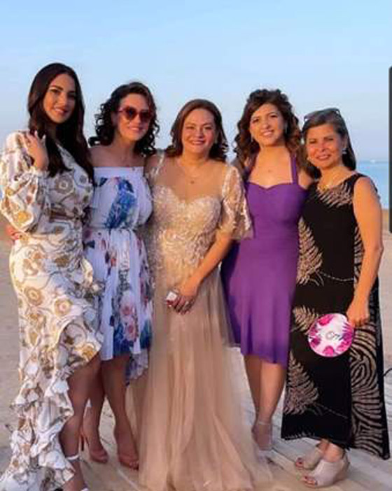 فيديو وصور النجوم في حفل زفاف ابنة المخرجة كاملة أبو ذكرى صورة رقم 7