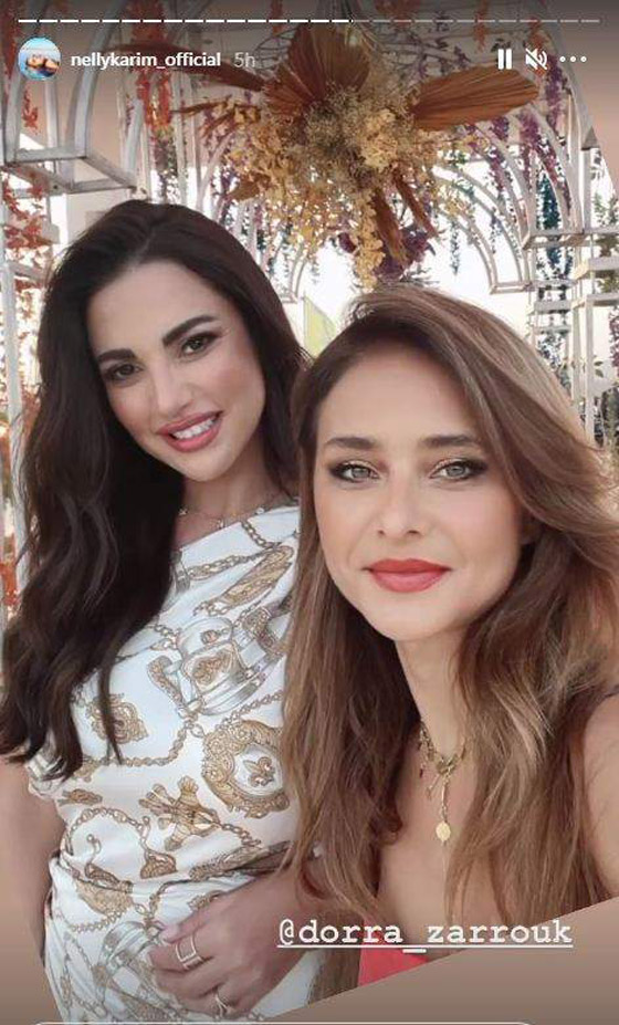 فيديو وصور النجوم في حفل زفاف ابنة المخرجة كاملة أبو ذكرى صورة رقم 10