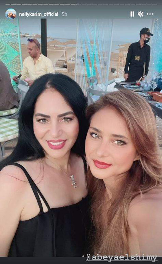 فيديو وصور النجوم في حفل زفاف ابنة المخرجة كاملة أبو ذكرى صورة رقم 11