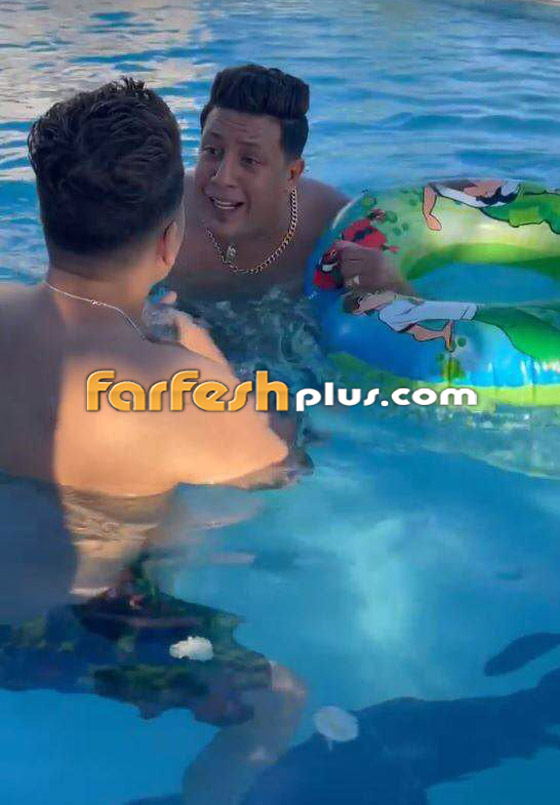 فيديو كوميدي: خناقة بين حمو بيكا وعمر كمال في حمام سباحة بالساحل الشمالي صورة رقم 4