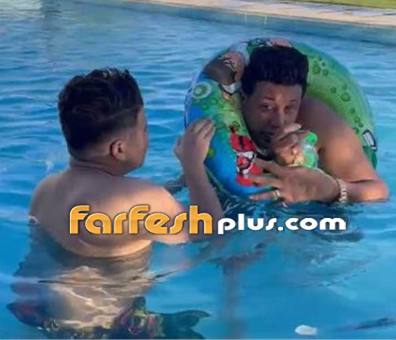 فيديو كوميدي: خناقة بين حمو بيكا وعمر كمال في حمام سباحة بالساحل الشمالي صورة رقم 6