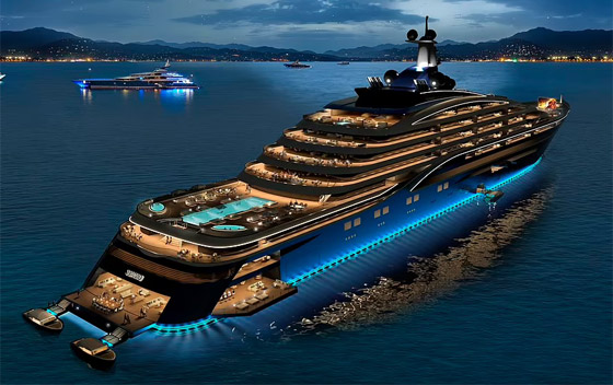 شقق للبيع على أكبر يخت فاخر بالعالم.. أسعارها تبدأ من 11 مليون دولار! صورة رقم 3