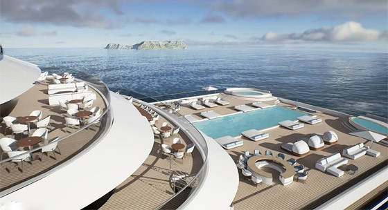 شقق للبيع على أكبر يخت فاخر بالعالم.. أسعارها تبدأ من 11 مليون دولار! صورة رقم 6