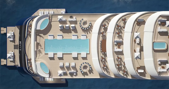 شقق للبيع على أكبر يخت فاخر بالعالم.. أسعارها تبدأ من 11 مليون دولار! صورة رقم 9