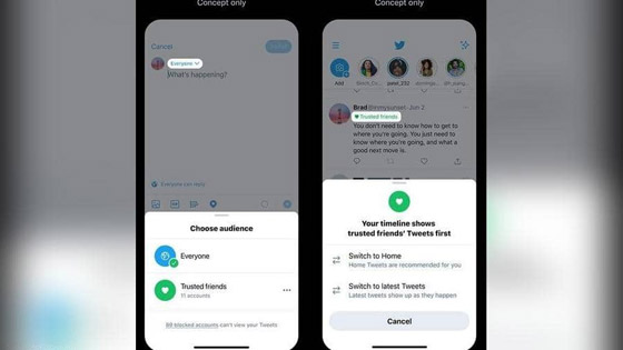 للأصدقاء فقط.. خاصية جديدة في تويتر صورة رقم 2