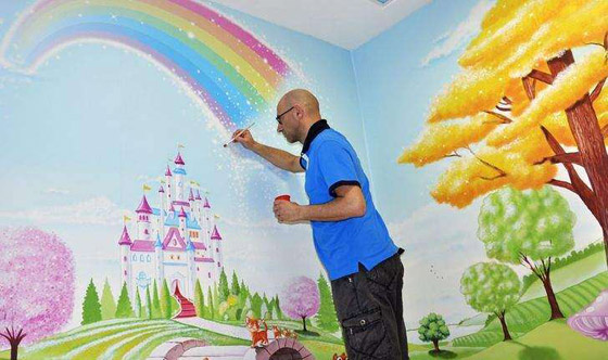 كيف حول فنان إيطالي مستشفى كئيبا إلى جنة للأطفال؟ صورة رقم 6