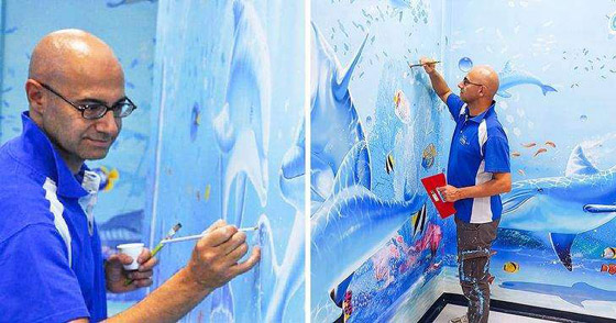 كيف حول فنان إيطالي مستشفى كئيبا إلى جنة للأطفال؟ صورة رقم 5