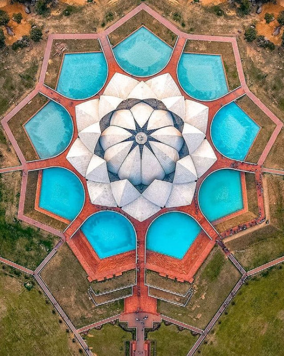 بالصور: إليكم 10 معالم فريدة تبدو أكثر روعة واستثنائية من الجو! صورة رقم 5