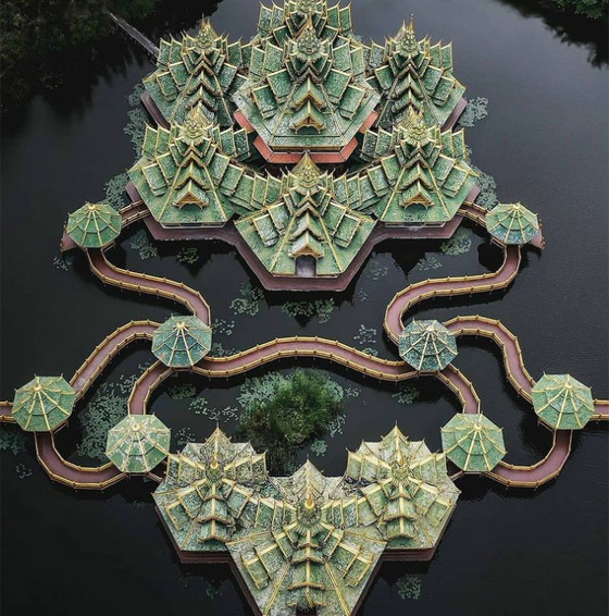 بالصور: إليكم 10 معالم فريدة تبدو أكثر روعة واستثنائية من الجو! صورة رقم 7