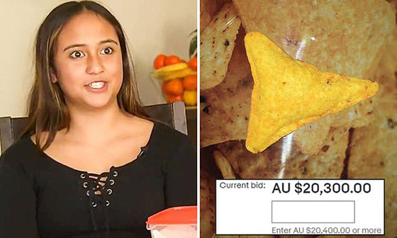 حبة دوريتوس غريبة تشعل الإنترنت وتلقى عرضا ببيعها بـ100 ألف دولار صورة رقم 4