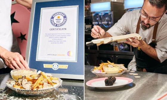 أغلى طبق بطاطس مقلية في العالم.. مضاف إليه غبار الذهب! صور صورة رقم 7