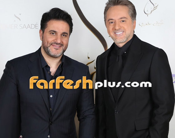 ملحم زين يزفّ مروان خوري وخطيبته.. 
