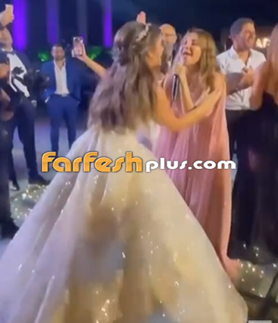 فيديوهات وصور: نانسي عجرم تزف شقيقها وتغني له ولعروسه وترقص مع ابنتها صورة رقم 6