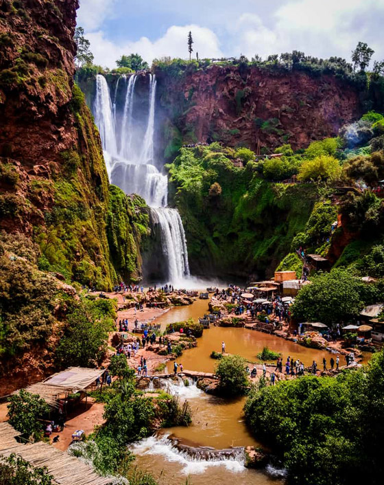 ركن الجنة.. مغامر يوثق رحلته المثيرة إلى إحدى أجمل شلالات المغرب صورة رقم 11