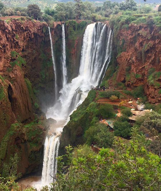ركن الجنة.. مغامر يوثق رحلته المثيرة إلى إحدى أجمل شلالات المغرب صورة رقم 14