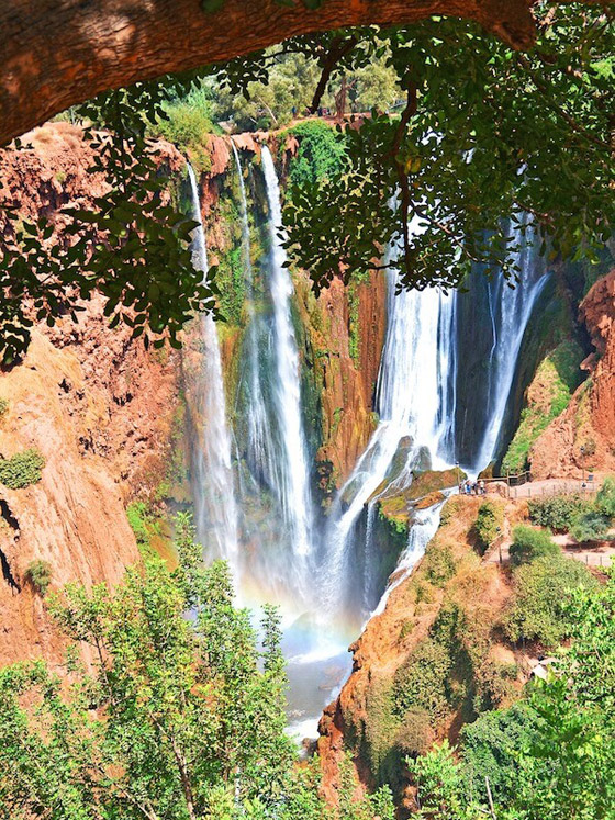 ركن الجنة.. مغامر يوثق رحلته المثيرة إلى إحدى أجمل شلالات المغرب صورة رقم 17