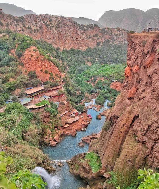 ركن الجنة.. مغامر يوثق رحلته المثيرة إلى إحدى أجمل شلالات المغرب صورة رقم 7