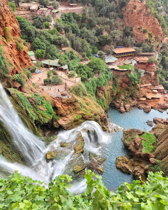 ركن الجنة.. مغامر يوثق رحلته المثيرة إلى إحدى أجمل شلالات المغرب صورة رقم 8