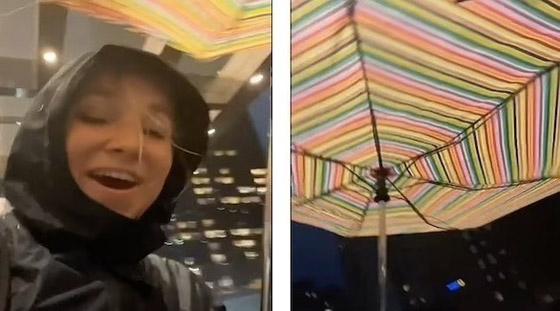 تتحدى إعصار آيدا لتلتقي بفتى أحلامها.. والنتيجة؟ فيديو وصور : صورة رقم 1