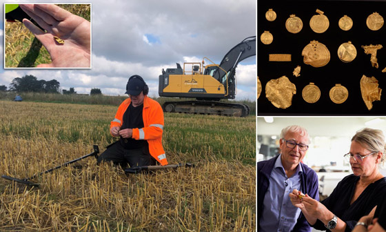 عمره 1500 عام.. باحث يعثر على كنز ذهبي ليس له مثيل بالصدفة! صورة رقم 1