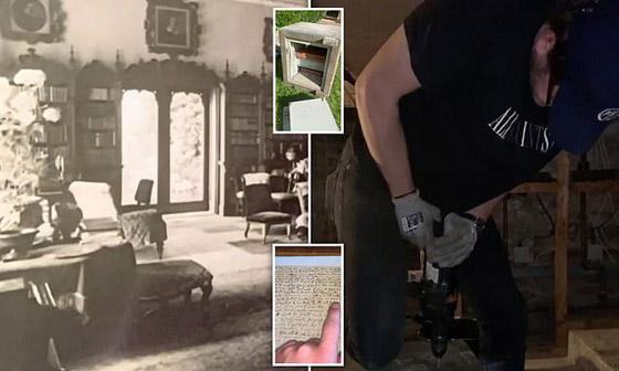 يكتشف عشرات الممرات والغرف السرية تحت منزل عائلته فيديو وصور : صورة رقم 1