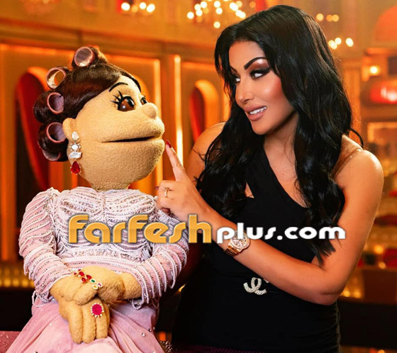 فيديو: سمية الخشاب ترقص خليجي هربا من أسئلة 