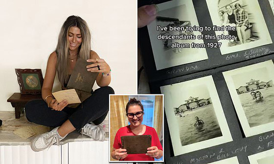 تعثر على أقارب لها بعدما اشترت ألبوم صور قديم صورة رقم 1