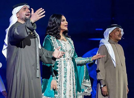 فيديو: أحلام وحسين الجسمي مفاجأة إكسبو 2020 دبي.. غنيا بالانجليزية والفرنسيه  صورة رقم 4