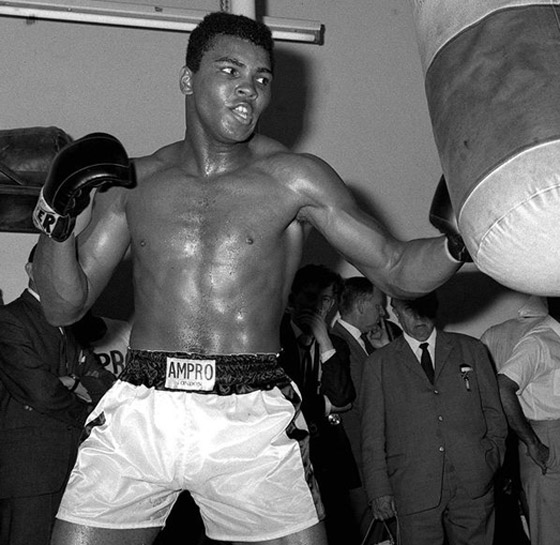 صور: لوحات للملاكم محمد علي تباع بالمزاد.. رسم بعضها بين مبارياته صورة رقم 19