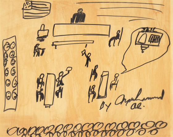 صور: لوحات للملاكم محمد علي تباع بالمزاد.. رسم بعضها بين مبارياته صورة رقم 4