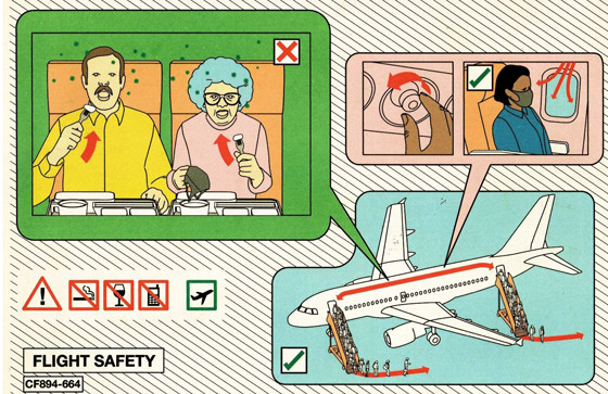 خبر يهمنا جميعا.. هذه أخطر نقطة لانتشار فيروس كورونا على الطائرة! صورة رقم 2