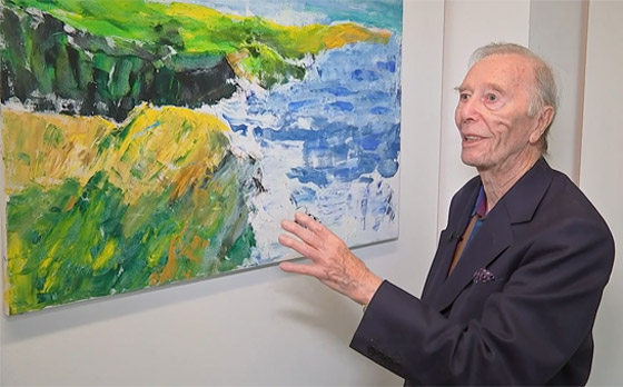 بداية جديدة لمحامي عجوز عاد للجامعة ليدرس الفنون وتخرج بعمر 96 عاما.. صور صورة رقم 3