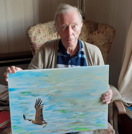 بداية جديدة لمحامي عجوز عاد للجامعة ليدرس الفنون وتخرج بعمر 96 عاما.. صور صورة رقم 6