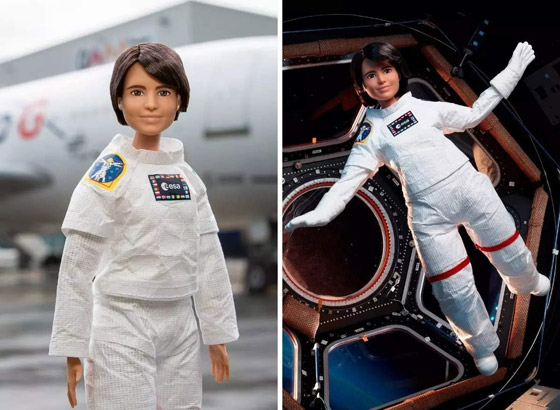 بالصور: الدمية باربي رائدة فضاء في رحلة جوية حيث تنعدم الجاذبية صورة رقم 13