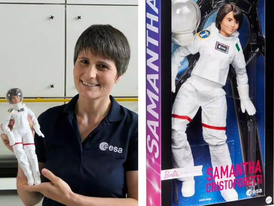 بالصور: الدمية باربي رائدة فضاء في رحلة جوية حيث تنعدم الجاذبية صورة رقم 15