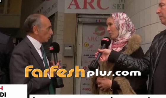 فيديو: كاتب فرنسي يعارض الإسلام يتحدى سيدة مغربية أن تخلع حجابها لتثبت أنها فيديو: كاتب فرنسي يعارض الإسلام يتحدى سيدة مغربية أن تخلع حجابها لتثبت أنها