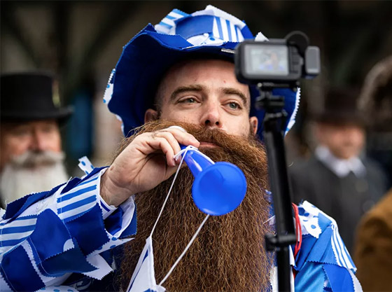 بالصور: أولمبياد بطولة الشارب واللحية الألمانية لعام 2021 صورة رقم 10