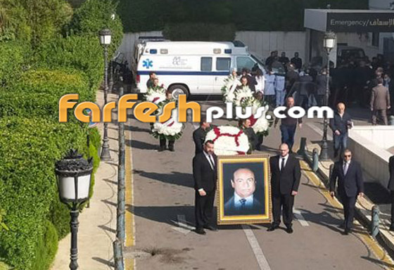 فيديو وصور: زوجة صباح فخري تنهار في جنازته وتشكر بشار الأسد! صورة رقم 12