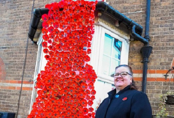 زهور مدهشة من قوارير بلاستيكية صورة رقم 2