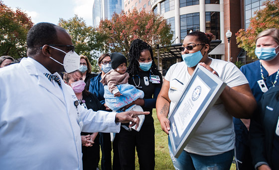 طفل أمريكي يحصل على لقب 