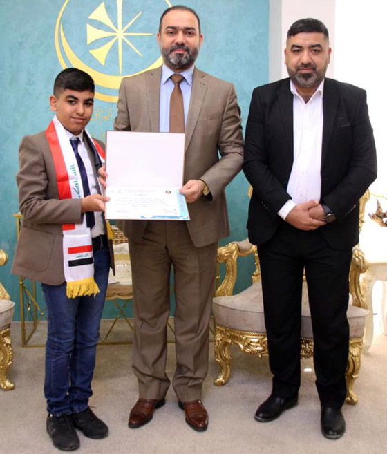 طفل عراقي موهوب يخترع نظارة ذكية تعمل على تنبيه سائقي المركبات صورة رقم 7