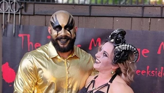 فتيات لم يختارن الفستان الأبيض في حفل زفافهن.. ملابسهن ستدهشك صورة رقم 7