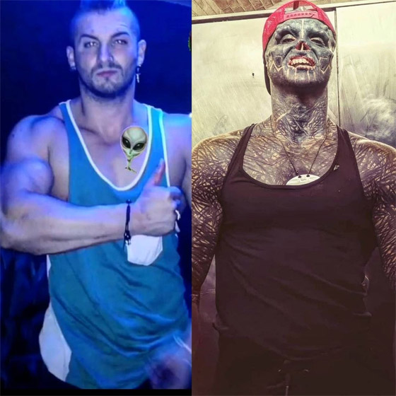صور صادمة: شاب يشوه وجهه ويقطع أصابعه ليشبه الكائنات الفضائية! صورة رقم 7