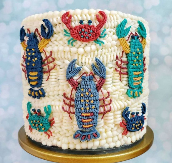 شاب يحول الكيك لقطعة من التريكو.. لا يمكنك رفع أعينك من عليها صورة رقم 7